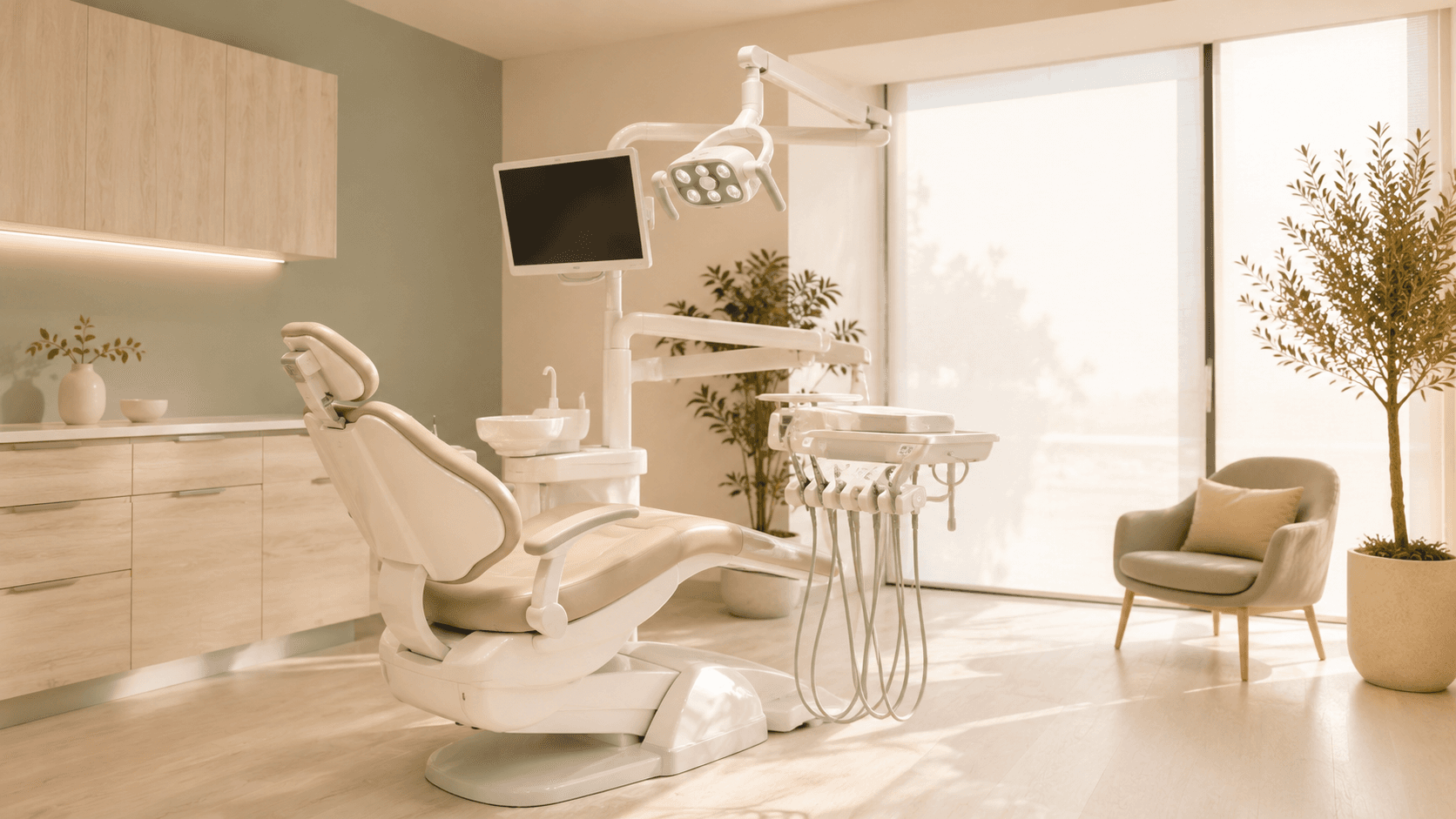 Sala de tratamiento de la clínica dental