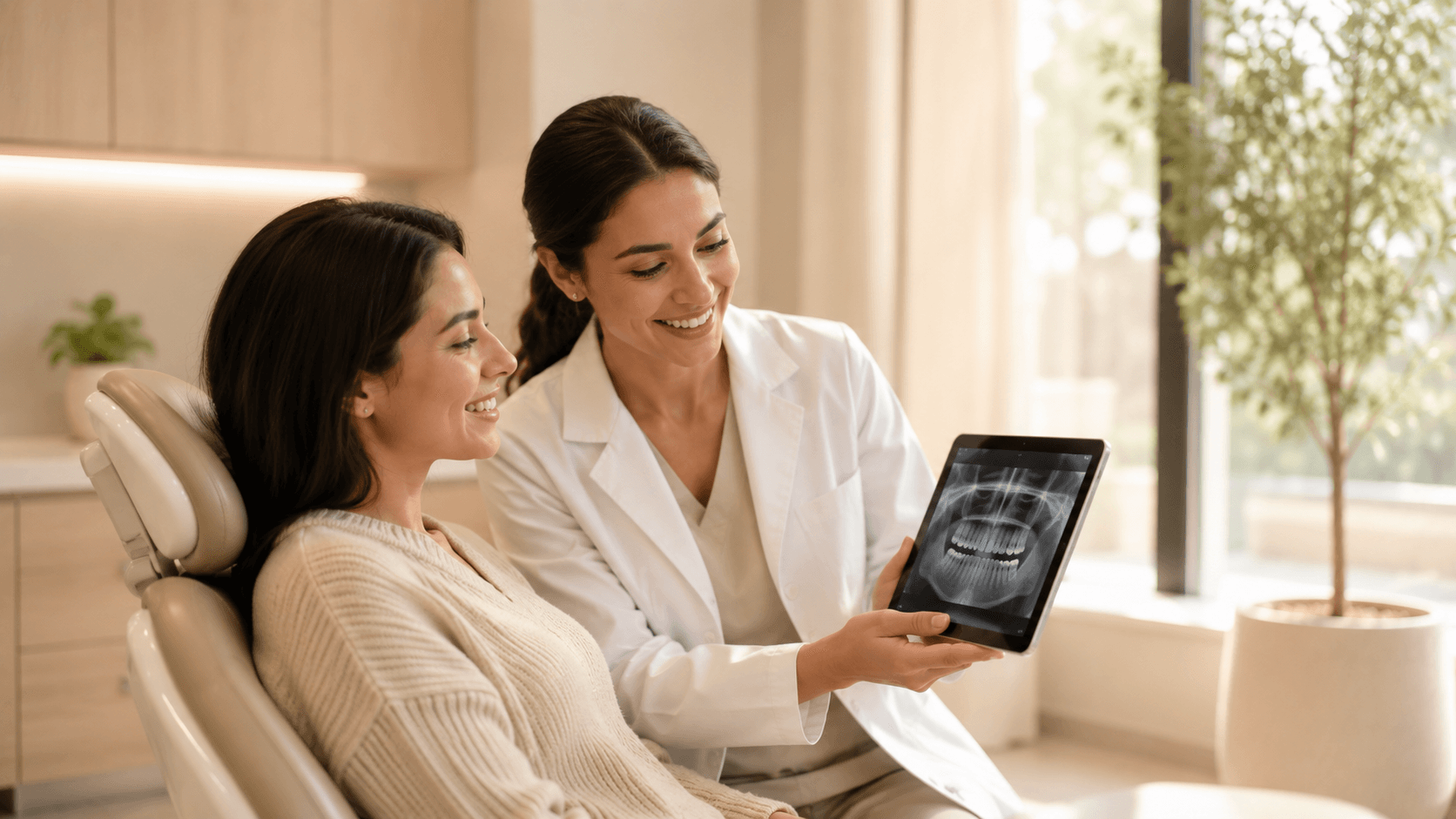 Primera visita en la clínica dental